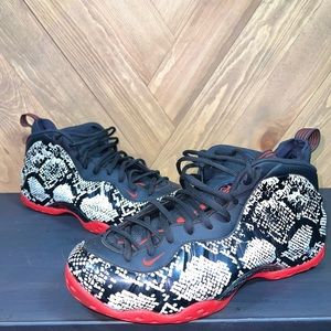 NIKE AIR FOAMPOSITE ONE “ALBINO SNAKESKIN”
